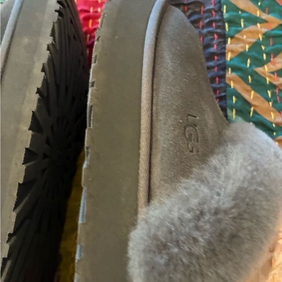 UGG Charcoal Plush Slippers - Picture 7 of 11